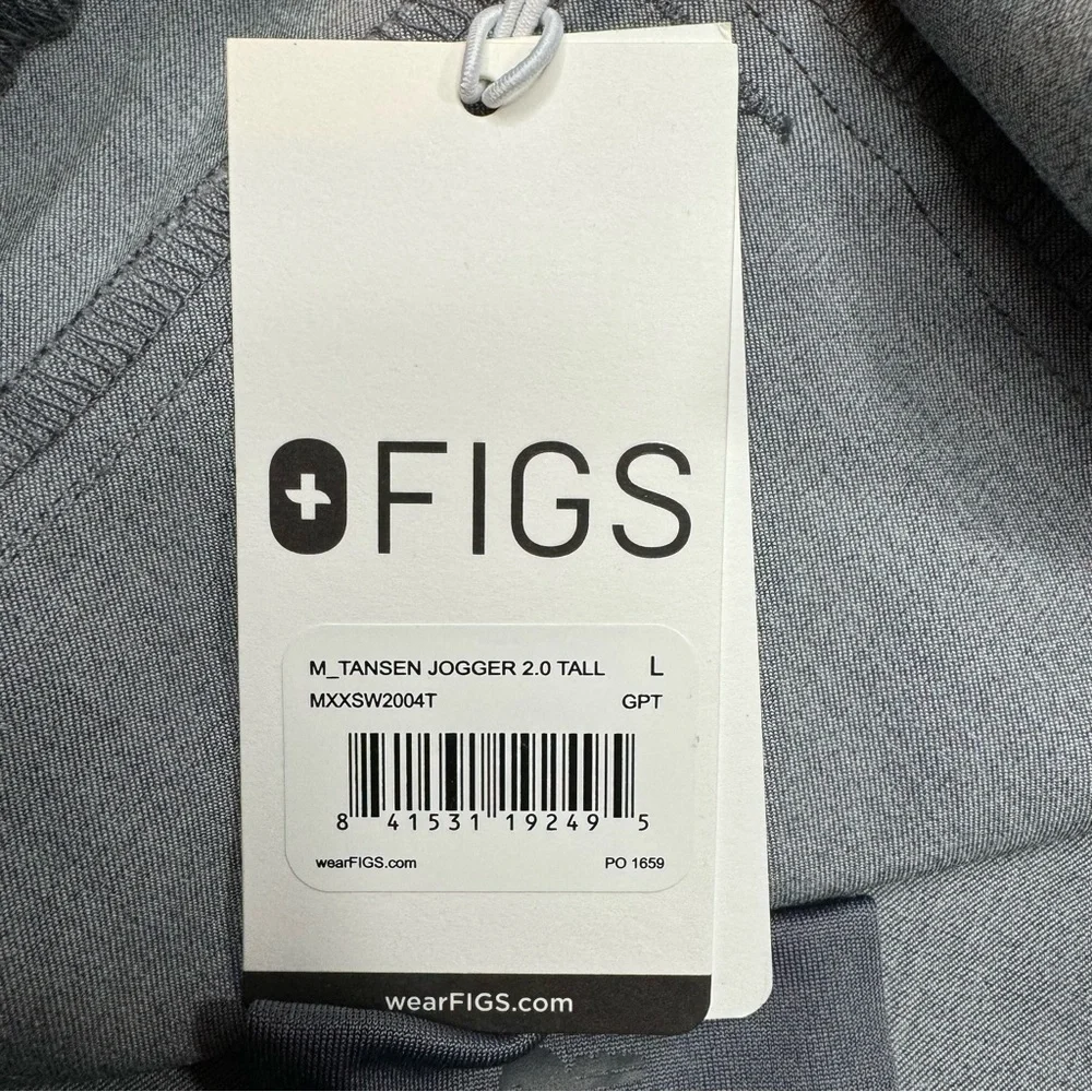 NWT Figs Tansen 2.0 Jogger Scrub Pants size Large Tall